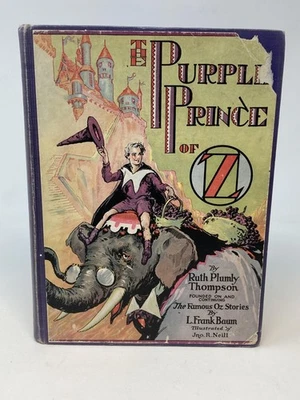 Ruth Plumly Thompson, L Frank Baum / PURPLE PRINCE OF OZ 1st Edition 1932 - Image 1 of 4