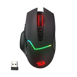 Redragon M690 PRO Wireless Gaming Mouse, 8000 DPI Wired/Wireless Gamer Mouse ... - Picture 1 of 9
