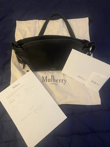 Mulberry Clovelly Cross Body /Shoulder bag in Black RRP £1295.00 - Picture 1 of 18