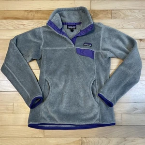 Patagonia Fleecepullover Extra Small Damen grau Re-Tool Snap-T Polartec - Bild 1 von 8