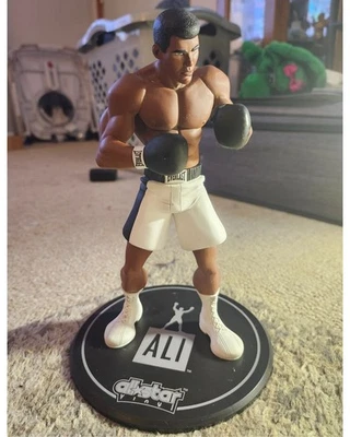 Muhammad Ali Action Figure Card Upper Deck All Star Vinyl 10" Collectable 2009 - Image 1 of 3