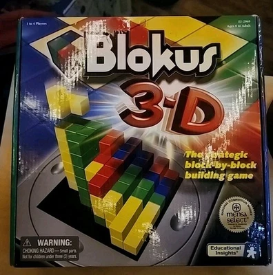 Blokus 3-D Strategic Block Building Game, Mensa Awarded - Image 1 of 4