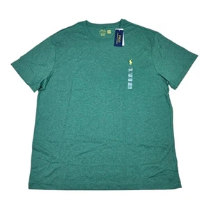 Polo Ralph Lauren Men's 1XB Big & Tall Green T-Shirt Short Sleeve Crew Neck NWT - Picture 1 of 6