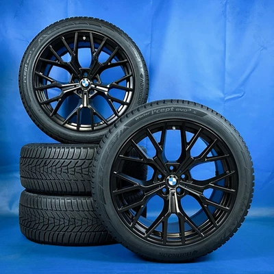 20 Zoll BMW X3 G45 7er G70 Y-Speiche M911 Winterräder 5A19DF8 5A19DF9 Original - Bild 1 von 4