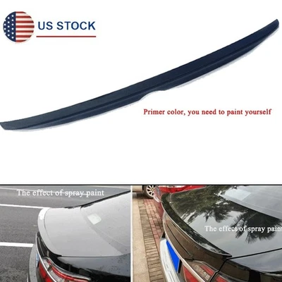 Rear Trunk Spoiler Wing Matte Black For Toyota Camry LE XLE SE Sedan 2012-2014 Foto 1 de 4