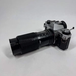 Broken Canon AE-1 35MM SLR Film Camera with Lens - Picture 1 of 7