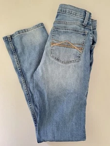 Wrangler 20X Jeans Boys 16 Regula Boot Leg Western Cowboy Adjustable Waist - Picture 1 of 10