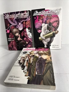 DANGANRONPA The Animation Manga Dark Horse Comics #s  2 3 4 lot set - Picture 1 of 12