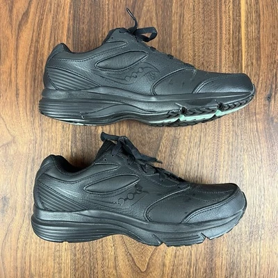 Saucony Women Integrity Walker 3  Black Wide  Slip Resistant Size 9.5 - Image 1 of 4