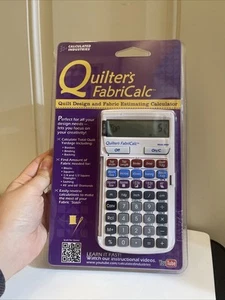 Calculated Industries Quilter’s FabriCalc Trapunta Design & Stimatore Tessuto NUOVO - Foto 1 di 2