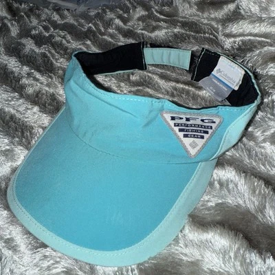 Columbia PFG Equipo de Pesca Profesional Mujer OSFA Verde Azulado Ajustable Parasol Sombrero Foto 1 de 4