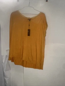 Cable & Gauge Damen 2X ärmellose Bluse orange Oberteil neu mit Etikett leicht - Bild 1 von 6