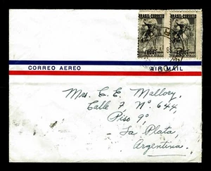 Cubierta de correo aéreo 1940 Brasil a Argentina - Brasil #486 franqueo (ESP#4969) - Imagen 1 de 2