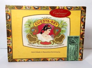 Cuesta Rey Vintage Wooden Cigar Box 9.25 x 6.5 x 1.5 Centennial Collection No.60 - Picture 1 of 14