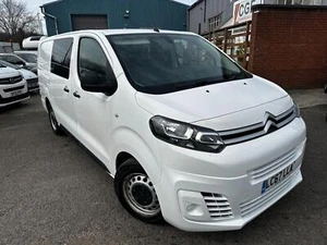 2017 Citroen Dispatch 2.0 BlueHDi 1400 XL Crew Van Double Cab Diesel Manual LWB - Picture 1 of 20