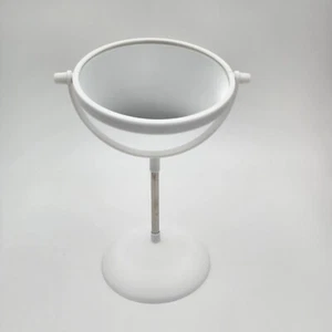 Vanity Mirror White w/ Stand Dual Sided 5x Zoom - Picture 1 of 3