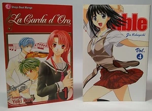 School Rumble, Volume 4 by Kobayashi, Jin and La Corda d'Oro Shojo Beat Manga - Picture 1 of 2