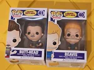 Funko Pop Beavis & Butt-head #40 #41 abovedado + protectores - Imagen 1 de 20
