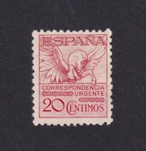 ESPAÑA 1931 Pegaso 20 ctos. rosa Edifil 592A Nuevo (Sin goma) B. centraje - Imagen 1 de 2
