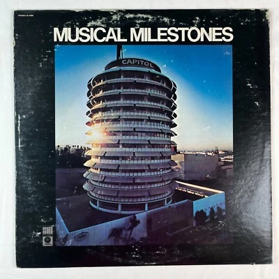 VARIOUS Musical Milestones 1972 Vinyl LP Capitol Records SL - 6808 - VG+ - Image 1 of 4