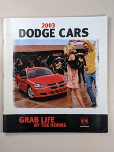 2003 Dodge Cars Sales Brochure Catalog Intrepid Stratus Neon SXT - Picture 1 of 3