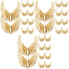 30 Pairs Wing Charms Vintage Headpiece Accessories Bridal Headpiece Decor