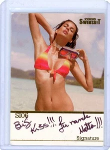 FERNANDA MOTTA 2006 SPORTS ILLUSTRATED SI SWIMSUIT Autograph AUTO CARD - Picture 1 of 2
