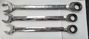 Snap On Combination Spanners 21 22 24mm - Picture 1 of 2