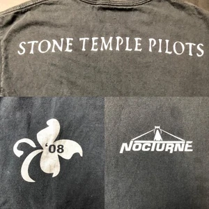 2008 Original Tour Design Sm Stone Temple Pilots Shirt Nocturne Black Rare H31 - Picture 1 of 10