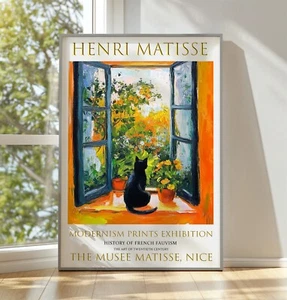 Henri Matisse Druck, Henri Matisse Poster, Französische Ausstellung Wandbild Bild #3 - Bild 1 von 8