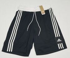 Adidas Men's 3G Speed X Basketball Shorts Black White 3 Stripes FT5879