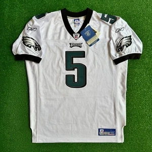 2004 Donovon McNabb Philadelphia Eagles Reebok autentica maglia bianca NFL TAGLIA 50 - Foto 1 di 6