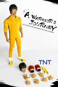 Kampfsportstar Bruce Lee Kung Fu Lee PVC Figur mit Doppelkopf im Maßstab 1:6 - Bild 1 von 9