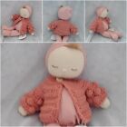 DOZY DINKUM DOLL CLOTHES - HAND CROCHETED - BOBBLE SLEEVED CARDIGAN - 47 COLOURS