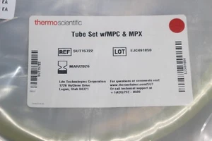 Thermo Scientific Tube Set w/MPC & MPX SUT15722 EXP. 3/31/26 - Picture 1 of 2
