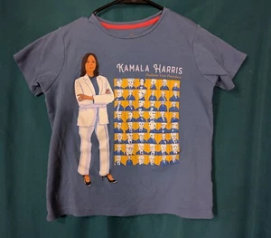 Kamala Harris Youth Shirt – Piccolina VP History Tee – Size 8 Girl Power - Picture 1 of 2