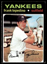 1971 Topps #342 Frank Tepedino   Baseball New York Yankees