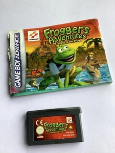Frogger’s Adventures: Temple Of The Frog GBA Game and Manual - Picture 1 of 3