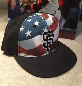 Nuevo SF GIANTS SGA MILITAR 7/4 Julio 4 GORRA SOMBRERO EE. UU. no gorro - Imagen 1 de 4
