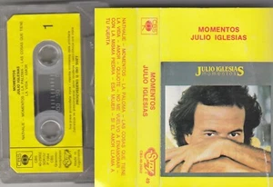 JULIO IGLESIAS MOMENTOS CASSETTE TAPE YUGOSLAVIA - Picture 1 of 1