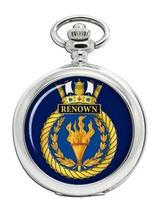 HMS Renown, Royal Navy Pocket Watch - Picture 1 of 5