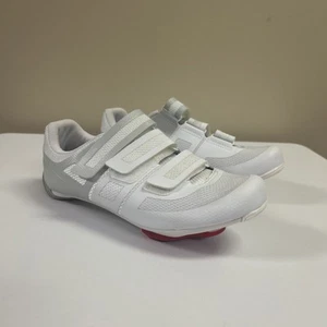 Pearl Izumi Quest Studio Road Bike Women Shoes EU 38 US 7.5 White 2 or 3 Bolt - Picture 1 of 16