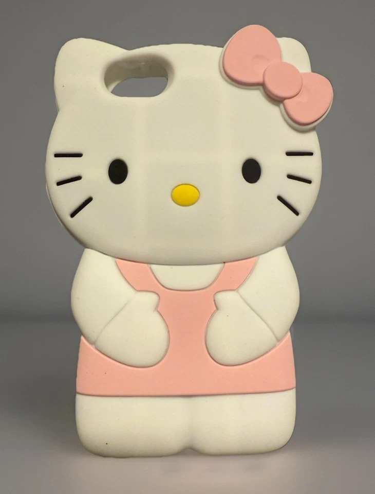 NEW W/ TAG Hello Kitty 3D iPhone SE 2020/SE 3 2022 Pink White iPhone 7/8 Cover - Image 1 of 4