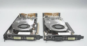 2x XFX NVIDIA GeForce 8800 GT Alpha Dog 512 MB DDR3 Dual DVI Graphic Cards-aal5 - Picture 1 of 3