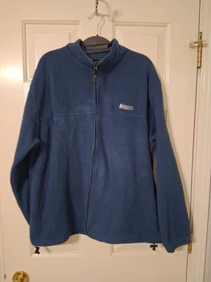 ROCKY мужчин SZ L синий полный молнии флис с карманами - Изображение 1 из 4