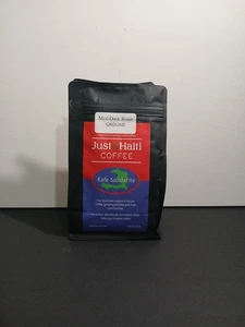 Café orgánico JUST HAITI tostado medio oscuro molido baja acidez 100 % arábica 12 oz - Imagen 1 de 5
