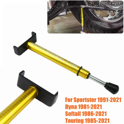Cinto driver bicicletas medidor de tensão de cinto para Harley Sportster Dyna Softail Touring - Imagem 1 de 4