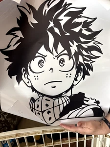 My Hero Academia -- Deku (Izuku Midoriya) Anime Decal Sticker for Car/Truck - Picture 1 of 1