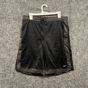 Nike Shorts Men M Black Casual Summer Pockets Drawstring Basketball - Picture 1 of 5