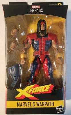 6-дюймовая экшн-фигурка Hasbro Marvel Legends Series X-Force Marvel's Warpath BAF - Изображение 1 из 3
